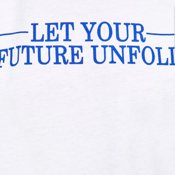 BUNDLE 2 FOR $20!! Zara Slogan T-Shirt - Picture 3 of 4